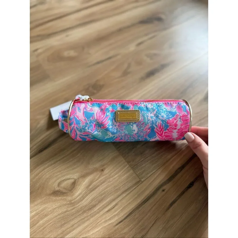 NWT Lilly Pulitzer PENCIL POUCH | VIVA LA LILLY Organizer